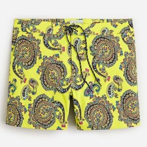 5'' stretch breaker board short in floral print with ECONYL® nylon